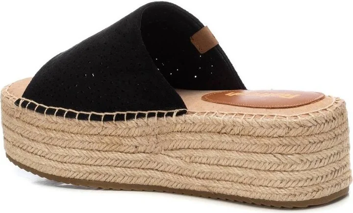 Women's Jute Wrapped Platform Sandals Refresh By Xti - Image 8