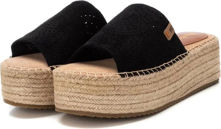 Women's Jute Wrapped Platform Sandals Refresh By Xti - Image 9