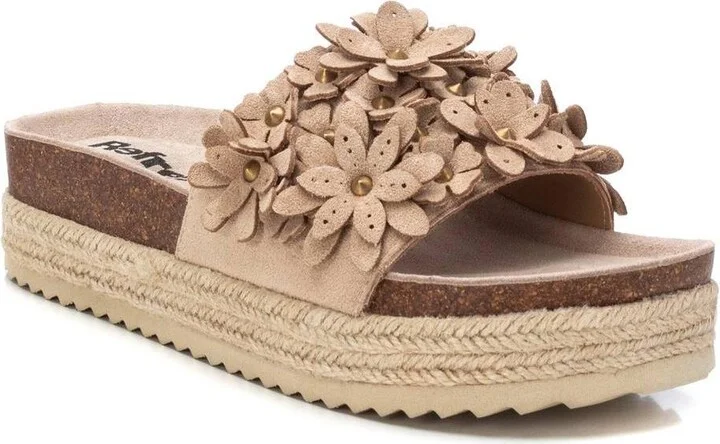 Women's Jute Wrapped Platform Sandals Refresh By Xti - Image 10