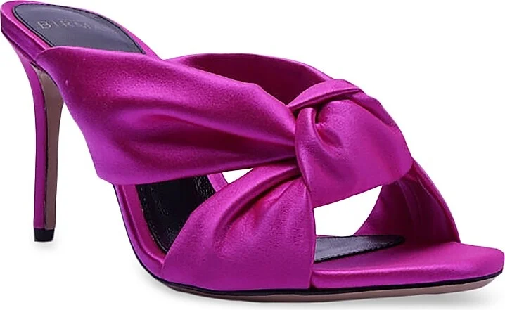 Women's Kacey Satin Sandals - Neon Pink - Size 5.5 - Image 2
