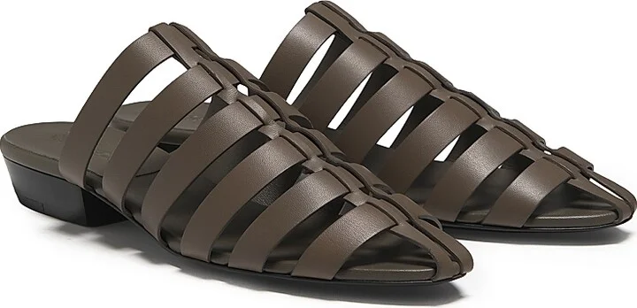 Women's Kaede Leather Sandals - Shade Grown - Size 7 - Image 2