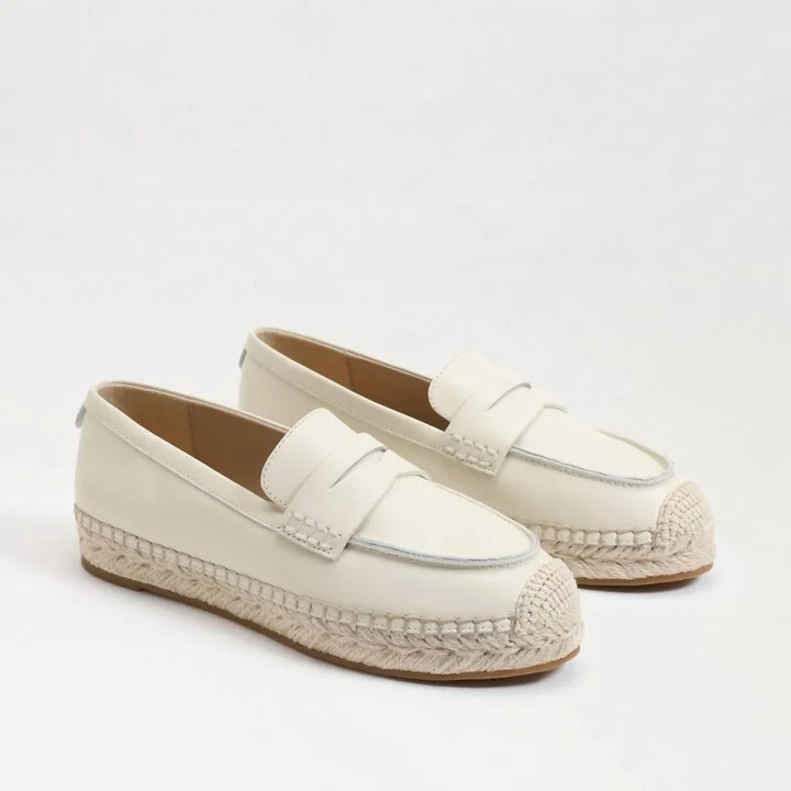 Women's Kai Leather Loafer In Ivory