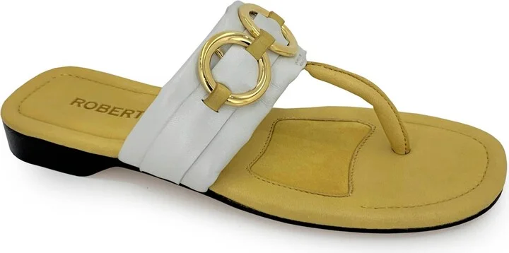 Women's Kai Thong Sandals In Citris/white