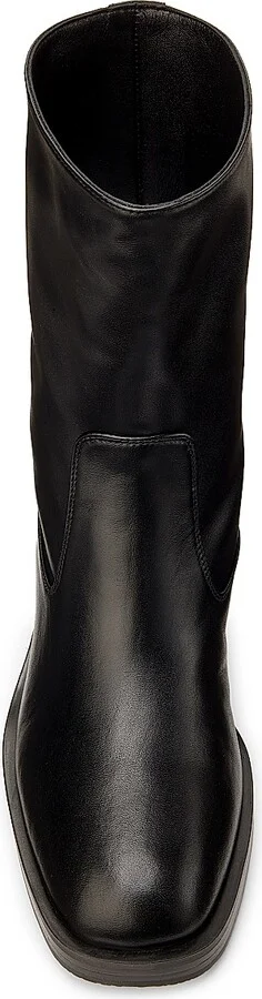 Women's Kaia 40MM Leather Booties - Black - Size 6 - Image 4