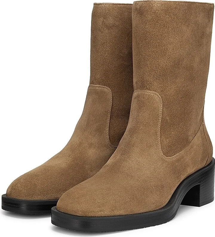 Women's Kaia 40MM Sport Suede Booties - Khaki - Size 10 - Image 2