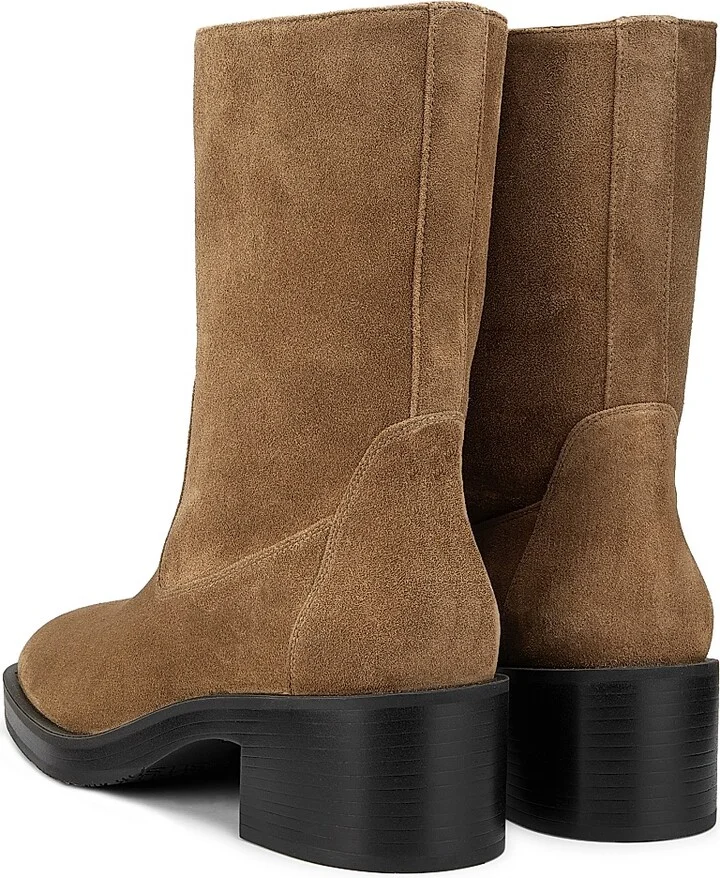 Women's Kaia 40MM Sport Suede Booties - Khaki - Size 10 - Image 3