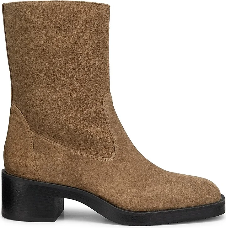 Women's Kaia 40MM Sport Suede Booties - Khaki - Size 10