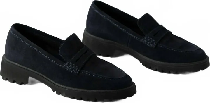 Women's Karina Loafer In Navy Suede