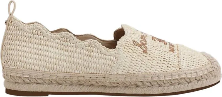 Women's Karla Espadrille Flat Loafer In Linen