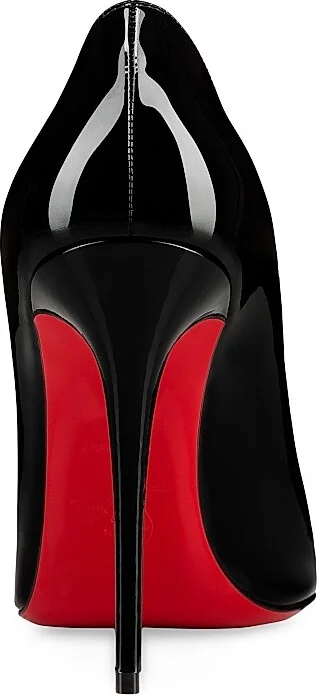 Women's Kate 100MM Patent Leather Pumps - Black - Size 4 - Image 3