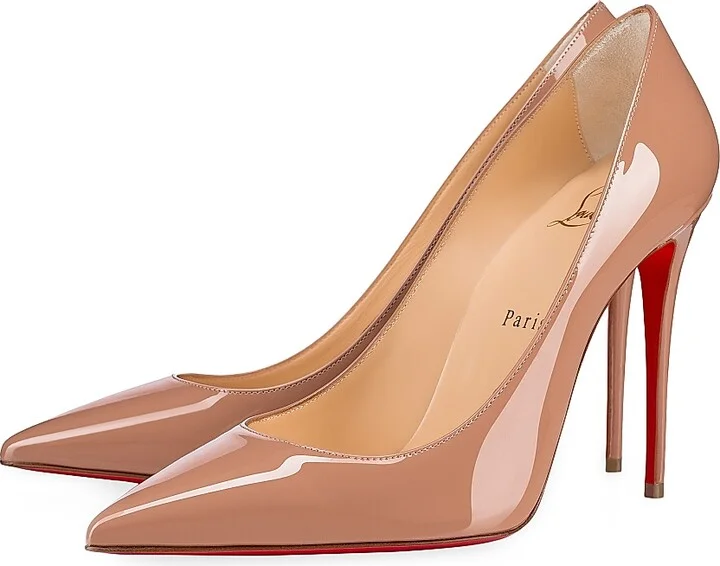 Women's Kate 100MM Patent Leather Pumps - Black - Size 4 - Image 5