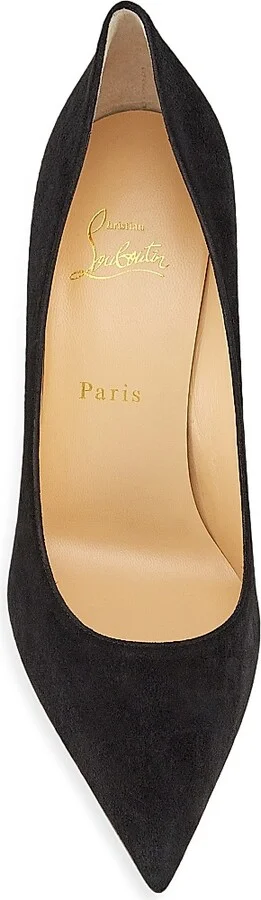 Women's Kate 85MM Suede Pumps - Black - Size 9 - Image 5