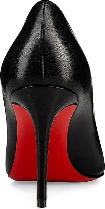 Women's Kate Calf Leather 85MM Pumps - Black - Size 9 - Image 3