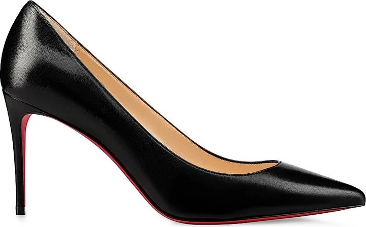 Women's Kate Calf Leather 85MM Pumps - Black - Size 9