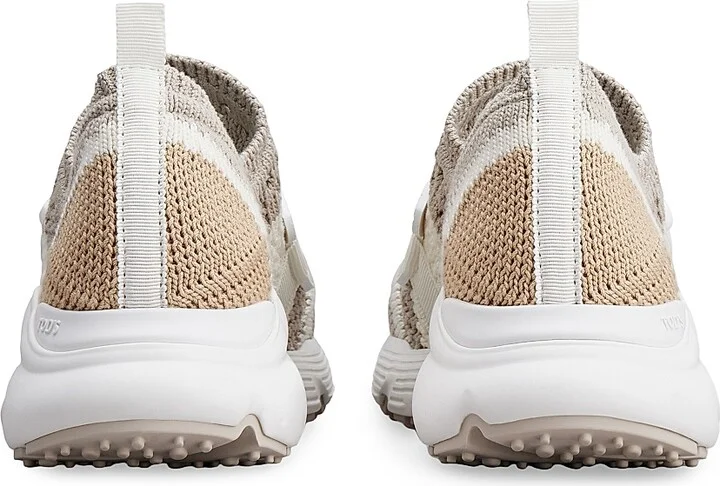 Women's Kate Crochet Slip-On Sneakers - Beige Multi - Size 8 - Image 3