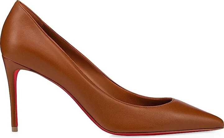 Women's Kate Nappa Leather 85MM Pumps - Nude 1 - Size 11 - Image 8