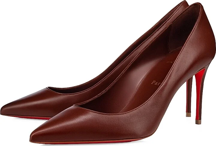 Women's Kate Nappa Leather 85MM Pumps - Nude 1 - Size 11 - Image 9