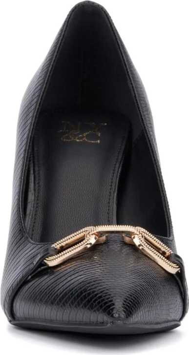Women's Katerina- Lizard Embossed Pump Heels - Image 3