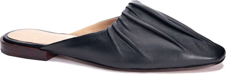 Women's Kaylee Leather Mule In Black