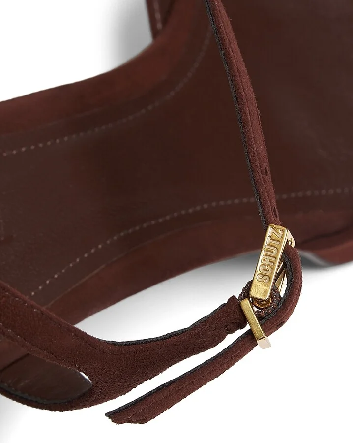 Women's Keefa 100MM Suede Platform Sandals - Root Brown - Size 6.5 - Image 6