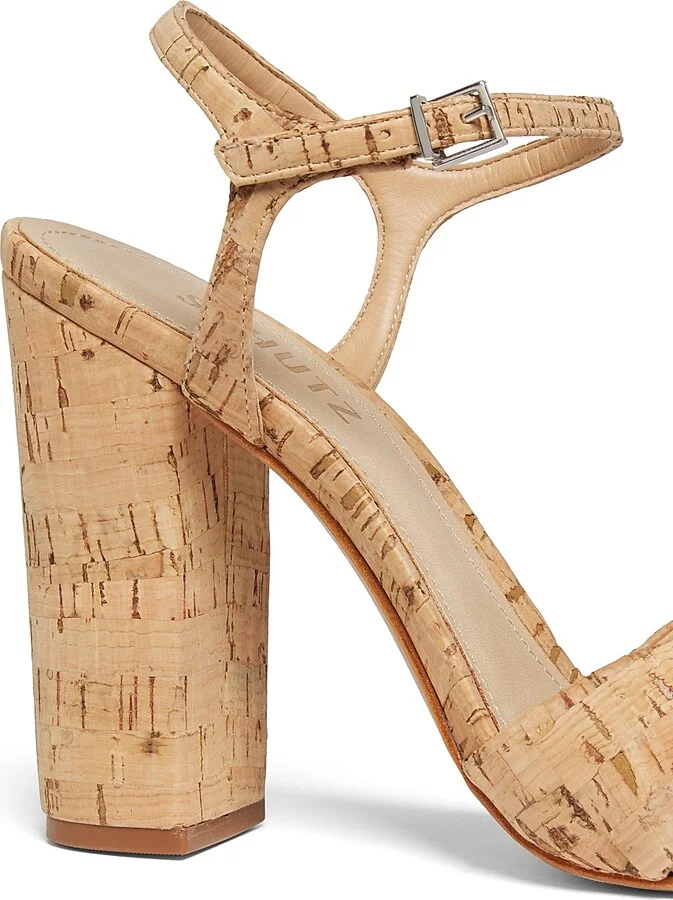 Women's Keefa Crisscross Cork Sandals - Natural - Size 6.5 - Image 5