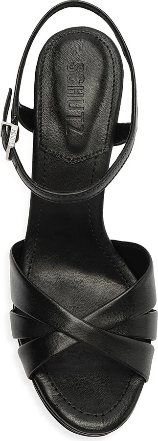 Women's Keefa High Leather Pumps - Black - Size 6.5 - Image 4