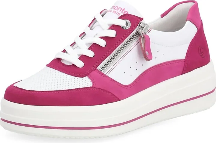 Women's Kendra Sneakers In Fuchsia/white