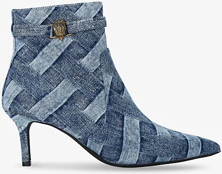 Womens Kensington Flexi Denim Ankle Boots Eur 39 / 6 Uk Women