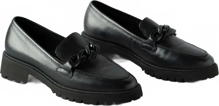 Women's Kiana Loafer In Black Leather