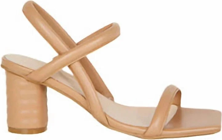 Women's Kifton Leather Heel In Clay