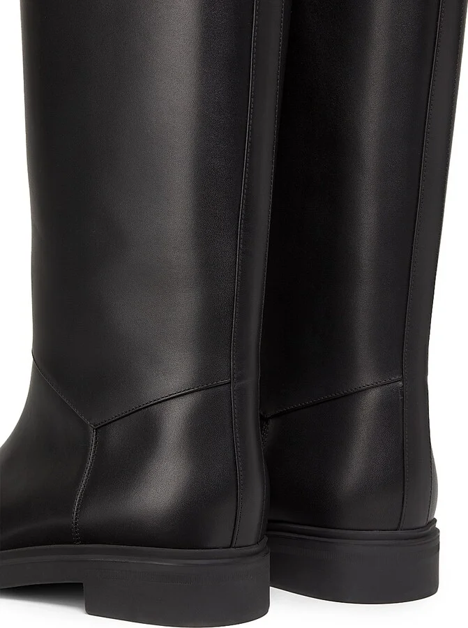 Women's Kilda Smooth Leather Boots - Black - Size 6 - Image 3