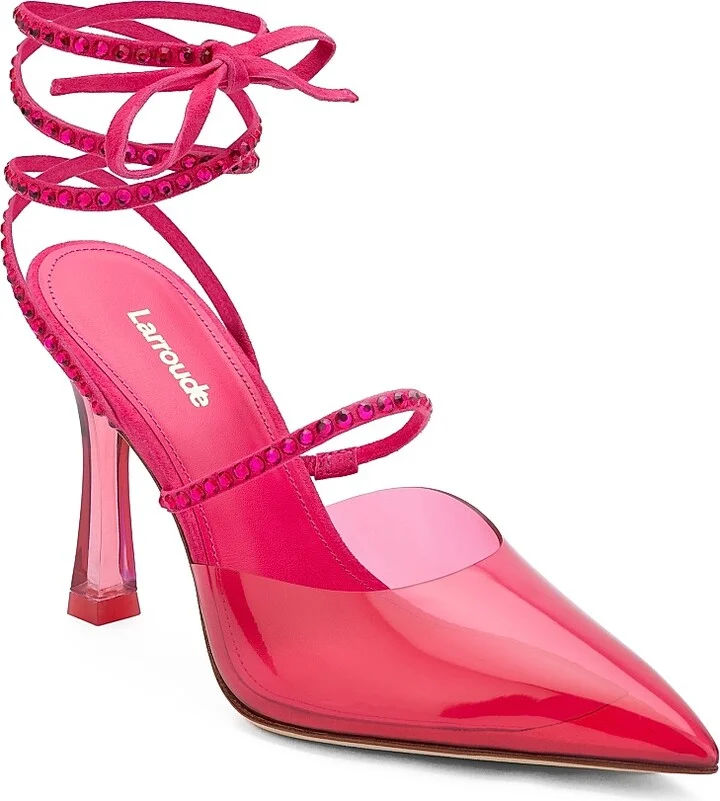 Women's Kim 95MM Wrap Pumps - Pink - Size 5 - Image 2