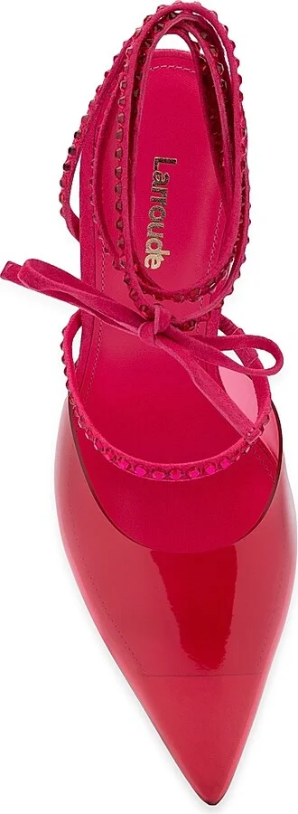 Women's Kim 95MM Wrap Pumps - Pink - Size 5 - Image 5