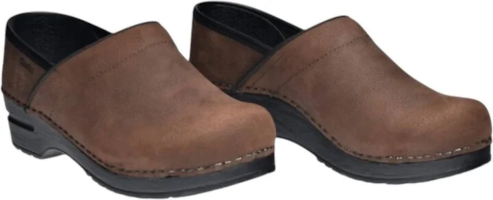 Women's Kimmie Open Pull Up Clogs In 78 Antique Brown