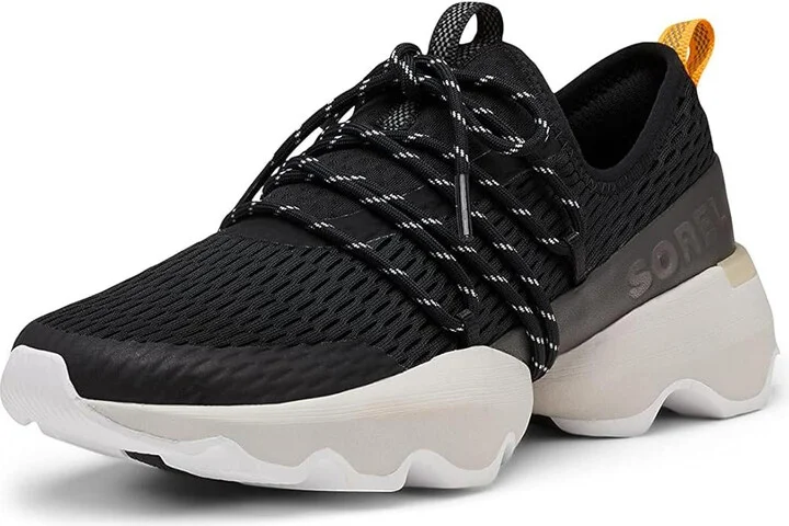Womens Kinetic Impact II Lace Sneaker - Black/White - 8.5