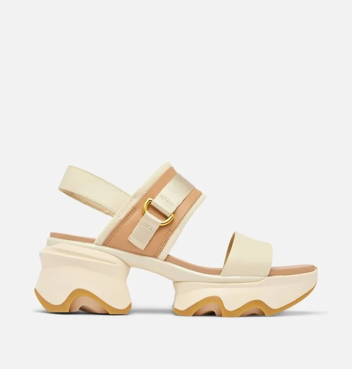 Women's Kinetic Impact Slingback Heel Sandal In Honey White/sea Salt