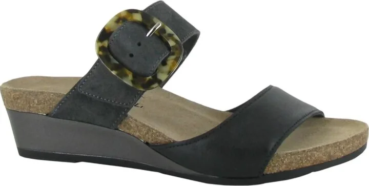 Women's Kingdom Sandals In Black/oily Midnight