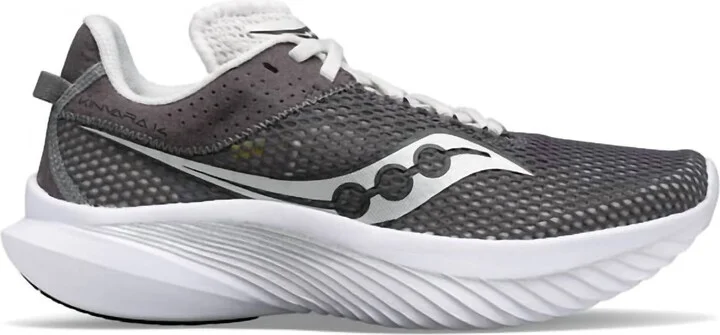 Women's Kinvara 14 Running Shoes In Metal/white