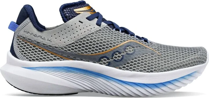 Women's Kinvara 14 Shoe In Fossil/pool