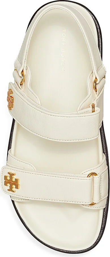 Women's Kira Sport Leather Sandals - Black - Size 10 - Image 9