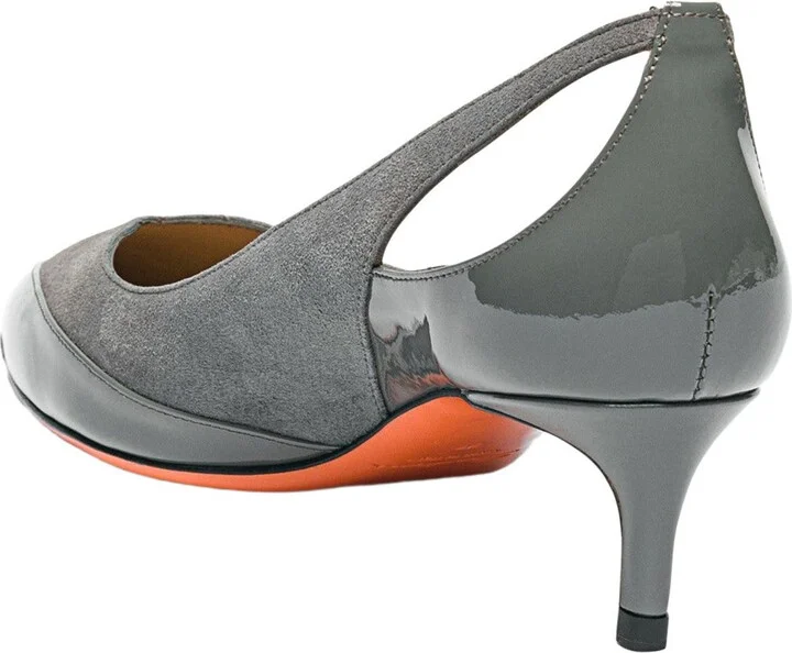Women's kitten heel pump - Image 2