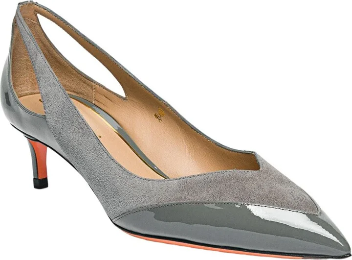 Women's kitten heel pump - Image 3