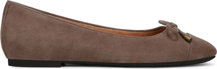 Women's Klara Ballet Flat Shoes In Driftwood