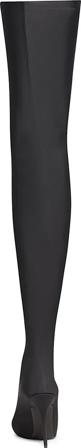 Women's Knife 110mm Over-The-Knee Boots - Black - Size 7 - Image 5