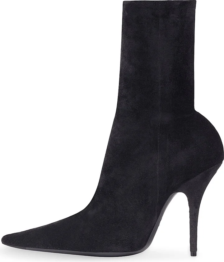 Women's Knife Booties 110MM - Black - Size 5 - Image 4