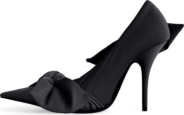 Women's Knife Knot 110MM Pumps - Black - Size 7 - Image 6
