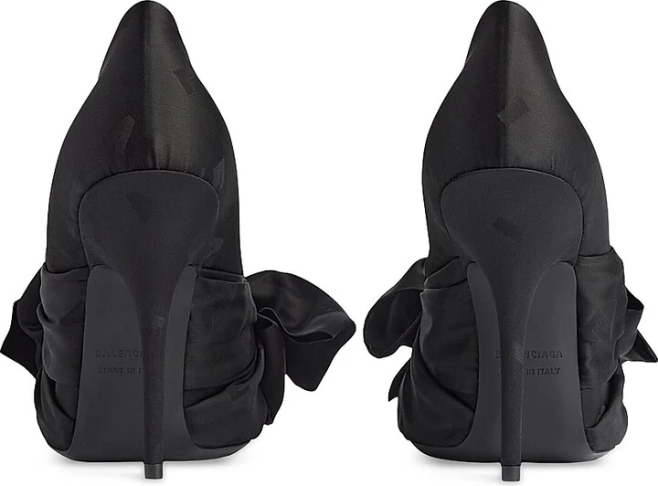 Women's Knife Lavalière 110MM Pumps - Black - Size 6 - Image 3