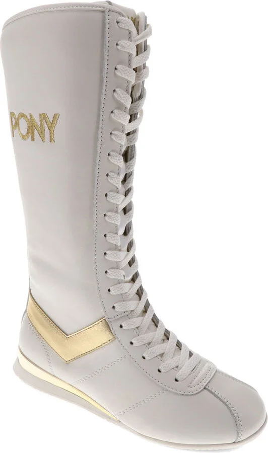 Womens KO-80 Extra High Genuine Leather Premium Lace Up Athletic Sneaker Shoe