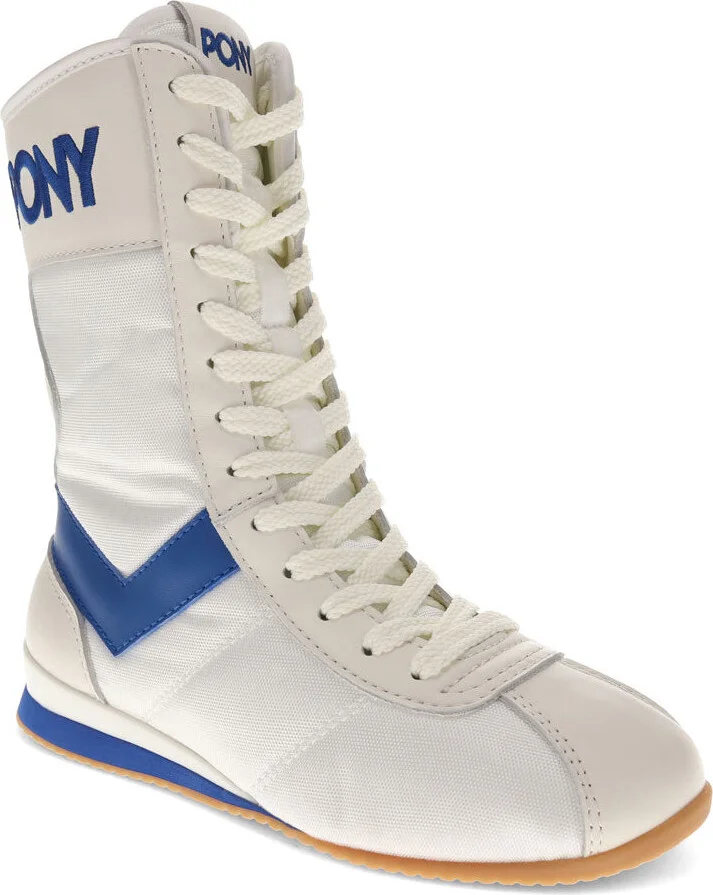 Womens KO-80 High Archive Genuine Leather and Mesh Premium Lace Up Athletic Sneaker Shoe