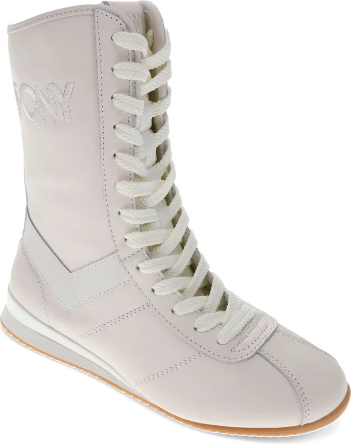 Womens KO-80 High Classic Genuine Leather and Suede Premium Lace Up Athletic Sneaker Shoe